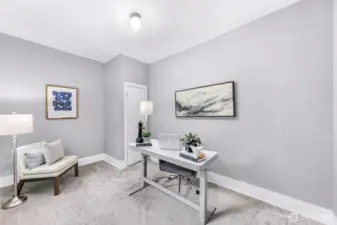 Office or second bedroom on Main.