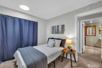 2nd bedroom is a flexible space for guests, work, or whatever life needs next.