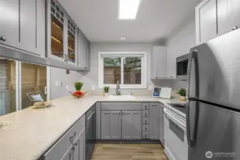 Updated cabinetry, countertops, and appliances—ready for real life.