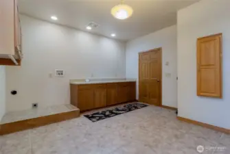 Expansive Laundry Room