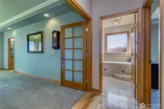 Primary Suite Entrance w/Dbl Doors