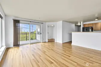Empty living room.