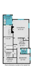 Downstairs apartment