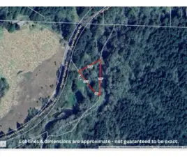 Lot lines & dimensions are approximate - not guaranteed to be accurate.