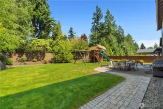 Fully Fenced yard