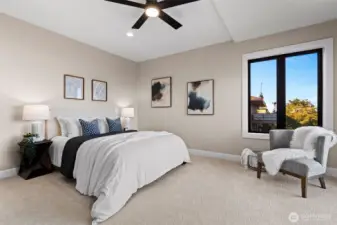 All the bedrooms are exceptionally large