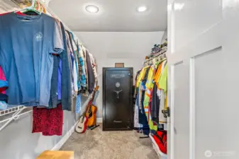 Primary closet