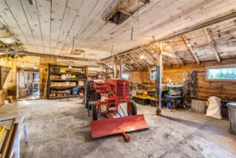 Party barn storage