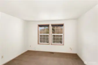 Flex room right off the kitchen, make it your whatever room.