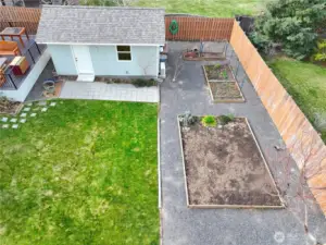 Fully Fenced Backyard