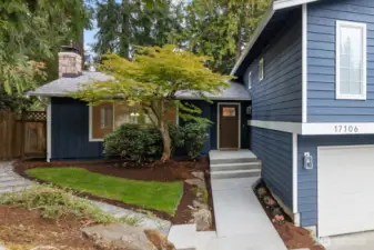 Refreshing, beautifully updated home in wonderful NE Bellevue neighborhood.