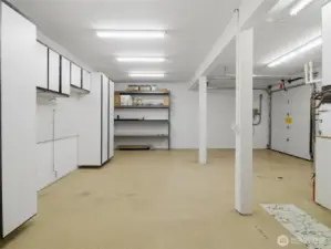 Lower Floor Laundry Room & Storage