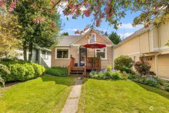 This sweet bungalow is full of charm and heart!