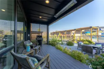 Exterior view 5 of home with outdoor living space.