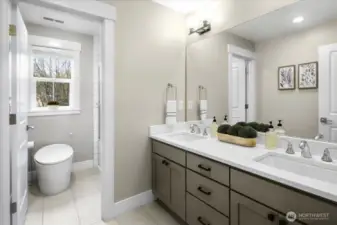 Upstairs Hall Bathroom