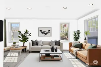 AI generated photos of potential design after completion