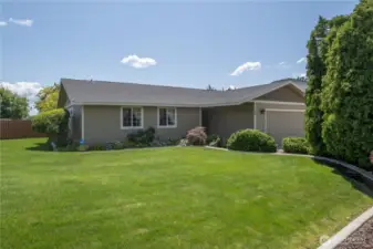Front of the home