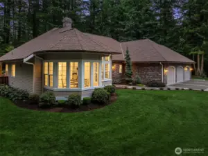 This 3 bedroom home is permitted for a 4 bedroom septic, making any future additions easier.