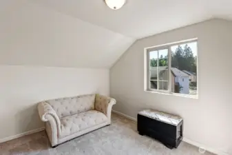 Bedroom on upper level