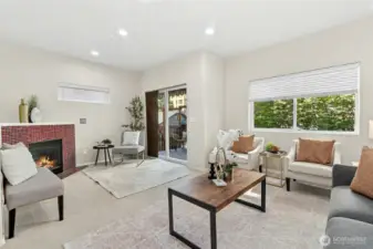 Spacious Living Room