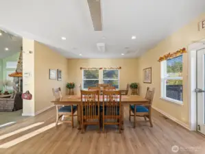 Rec room in the community club house