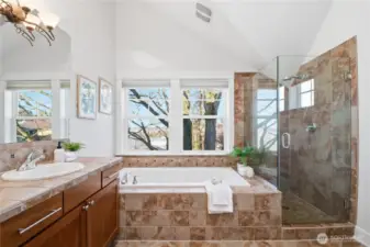 Your ensuite bathroom sits above all your neighbors—privacy awaits.