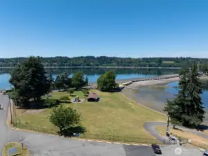 Private HOA beach and park.