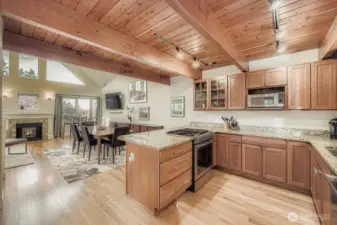 The woodwork is stunning.