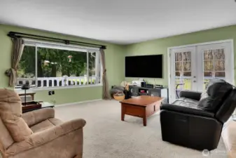 Great Room with Picture-Perfect window bringing the Outdoors In!