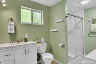 Mainfloor 3/4 Bath & Laundry Room