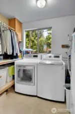 Mainfloor Laundry - for convenience Upstairs offers a Laundry to Shoot Too!