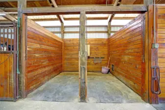 Where horses get ready to shine