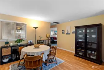 Great flex space big enough for family dining or home office