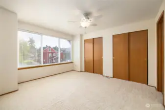 Upper level guest bedroom