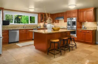 The pictures don't do this kitchen justice! Abundance of storage and newer appliances