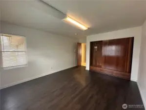 Large bedrooms with beautiful build in cedar closets with built in drawers