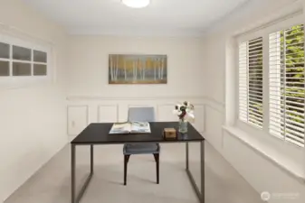 Additional room attached for primary. Great office/hobby room or nursery.