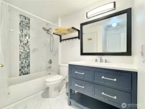 Renovated Jack & Jill Bathroom