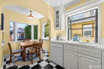 Nook off kitchen