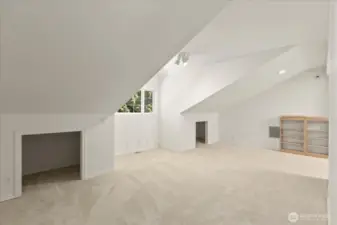 The versatile second-floor bonus room offers plenty of space for a playroom, home office, media room, or whatever fits your lifestyle—bright, open, and ready to adapt to your needs.