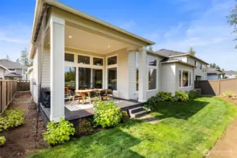 Covered patio