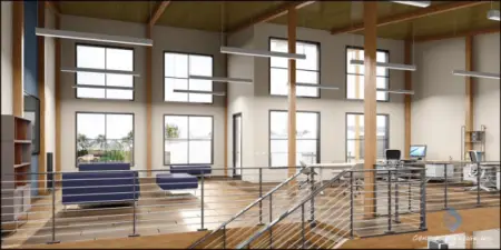 Artist rendition of club house