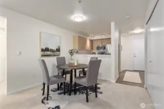 Fresh carpet & paint