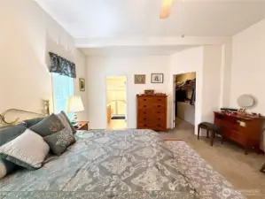 Primary Bedroom With Walk-In Closet