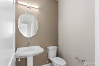 Main floor powder bath