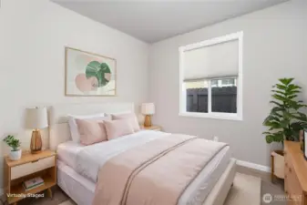bedroom3 - Virtually  staged