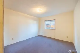 Third bedroom is roomy and gets nice daylight.