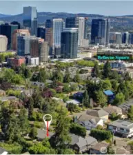 The home is within a 5 mins walk of Bellevue Square, Downtown