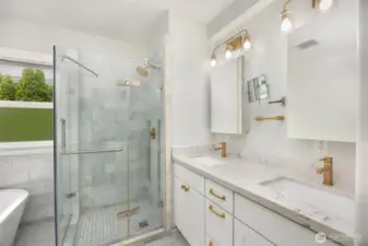 marble bathroom