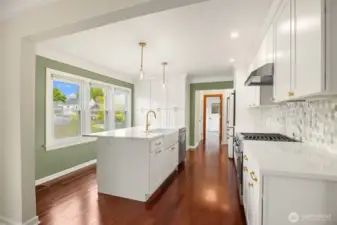 open concept kitchen